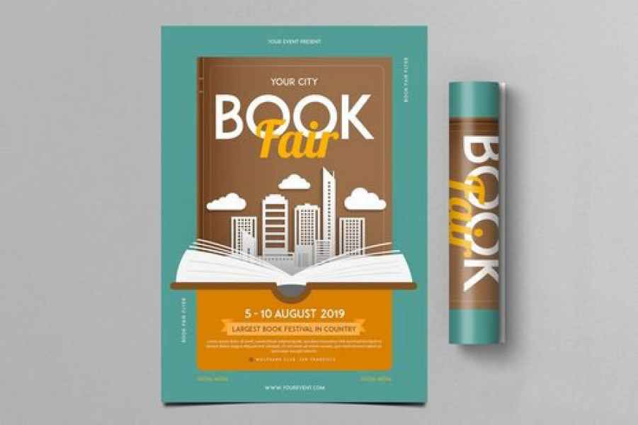 esempio di flyer libri