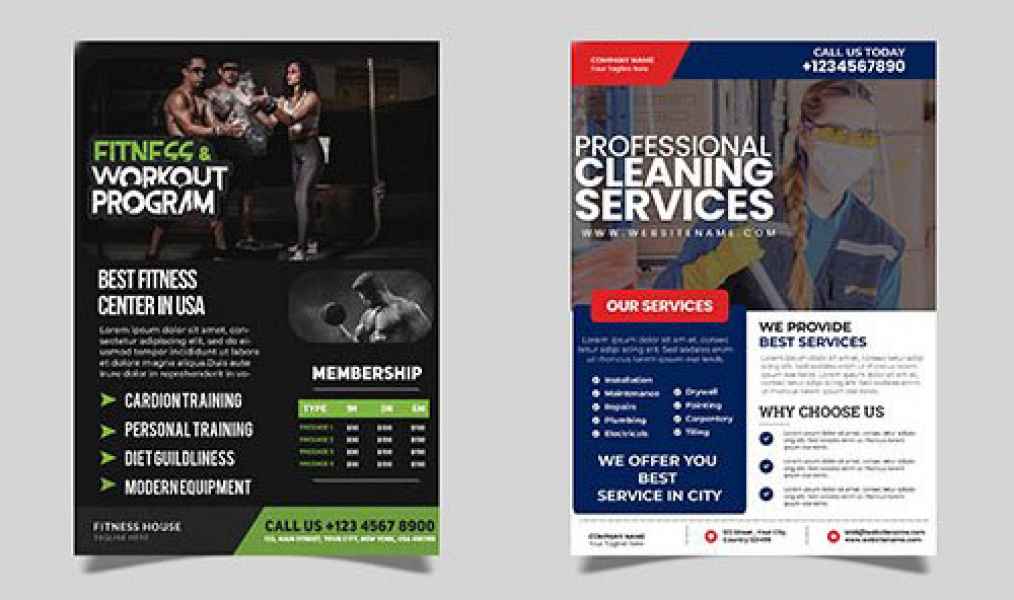 esempio di flyer