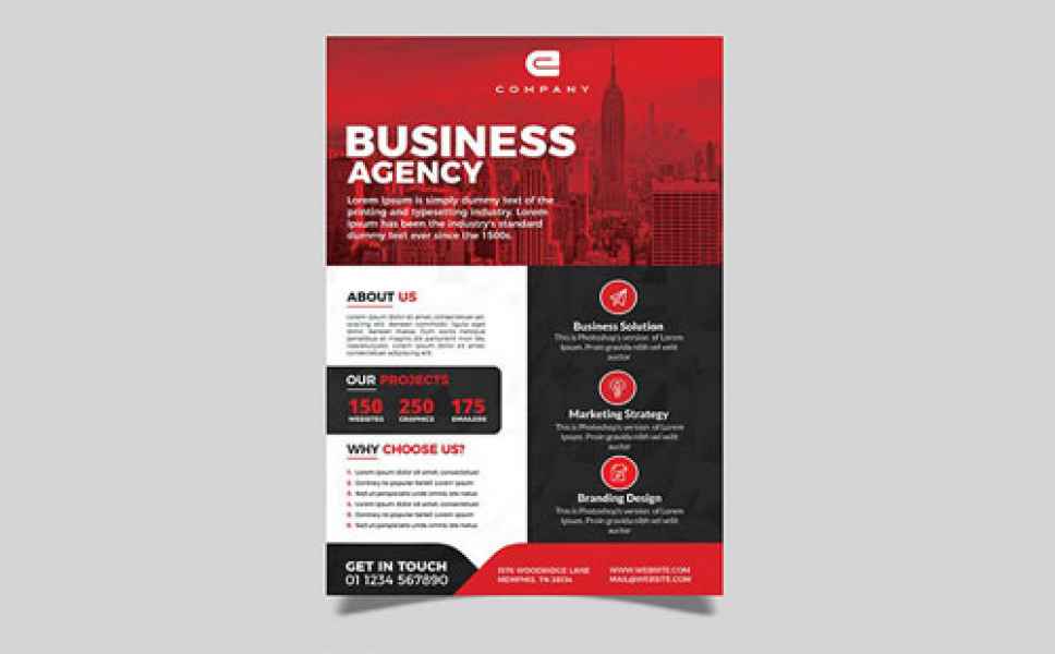 esempio di flyer business