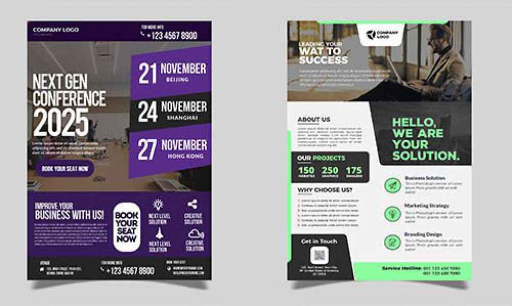 esempio di flyer