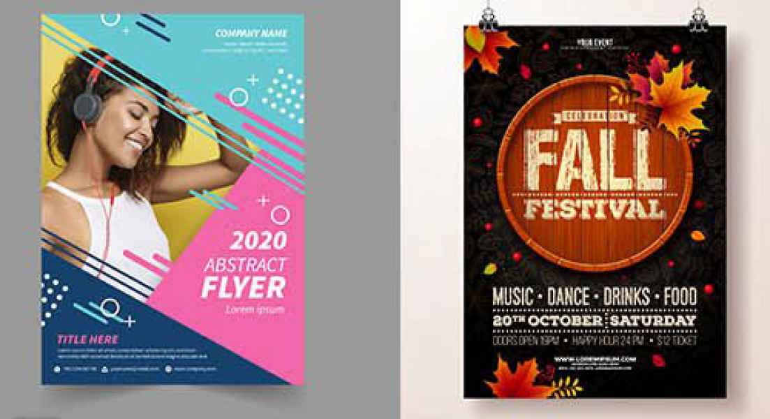 esempio di flyer