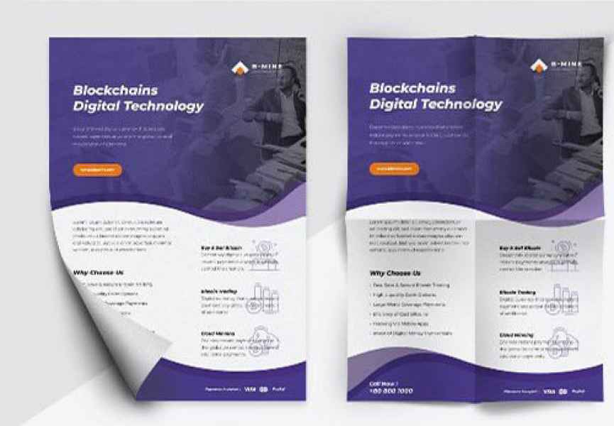esempio di flyer industria