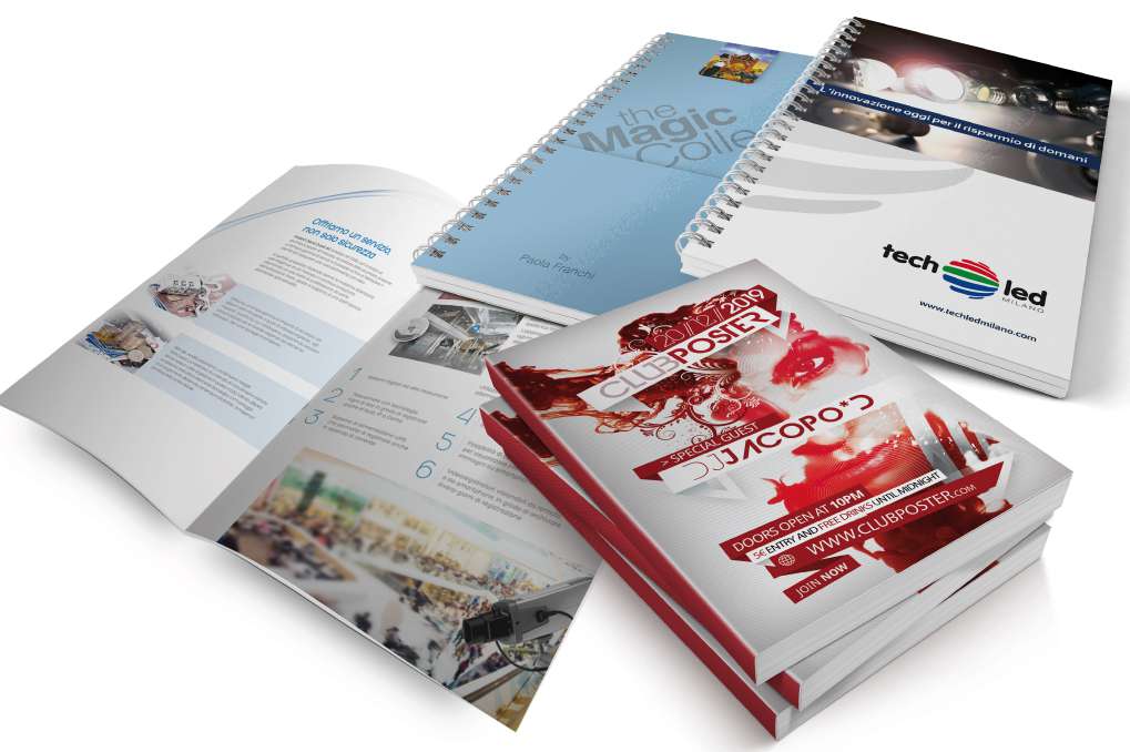 Brochure e cataloghi