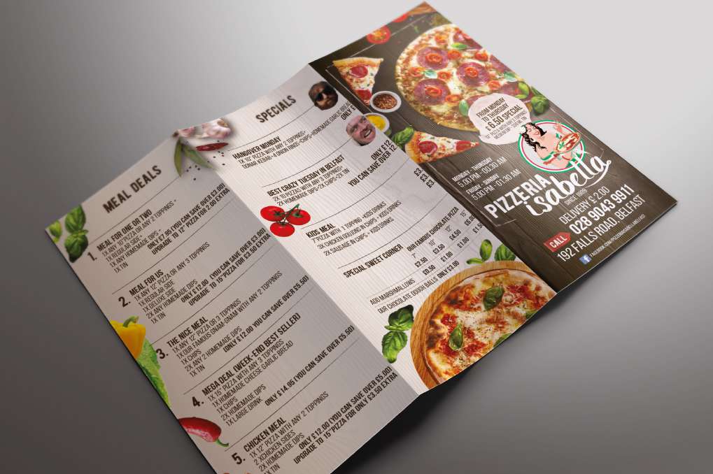 Pieghevole e d&eacute;pliant - dalla grafica alla stampa