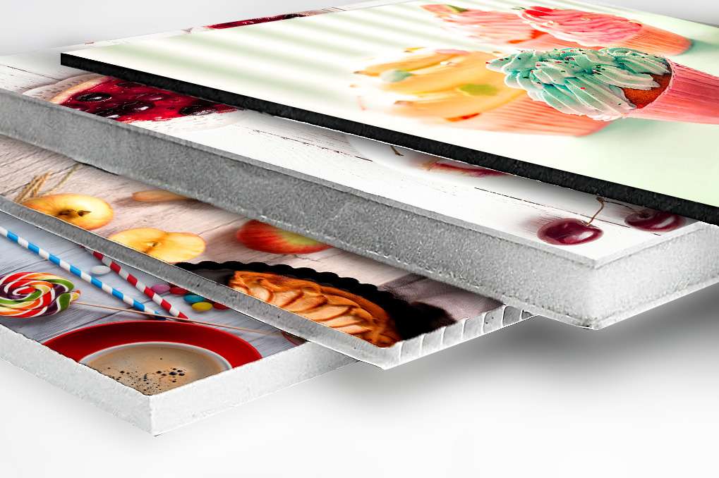 Pannelli supporti rigidi - dalla grafica alla stampa